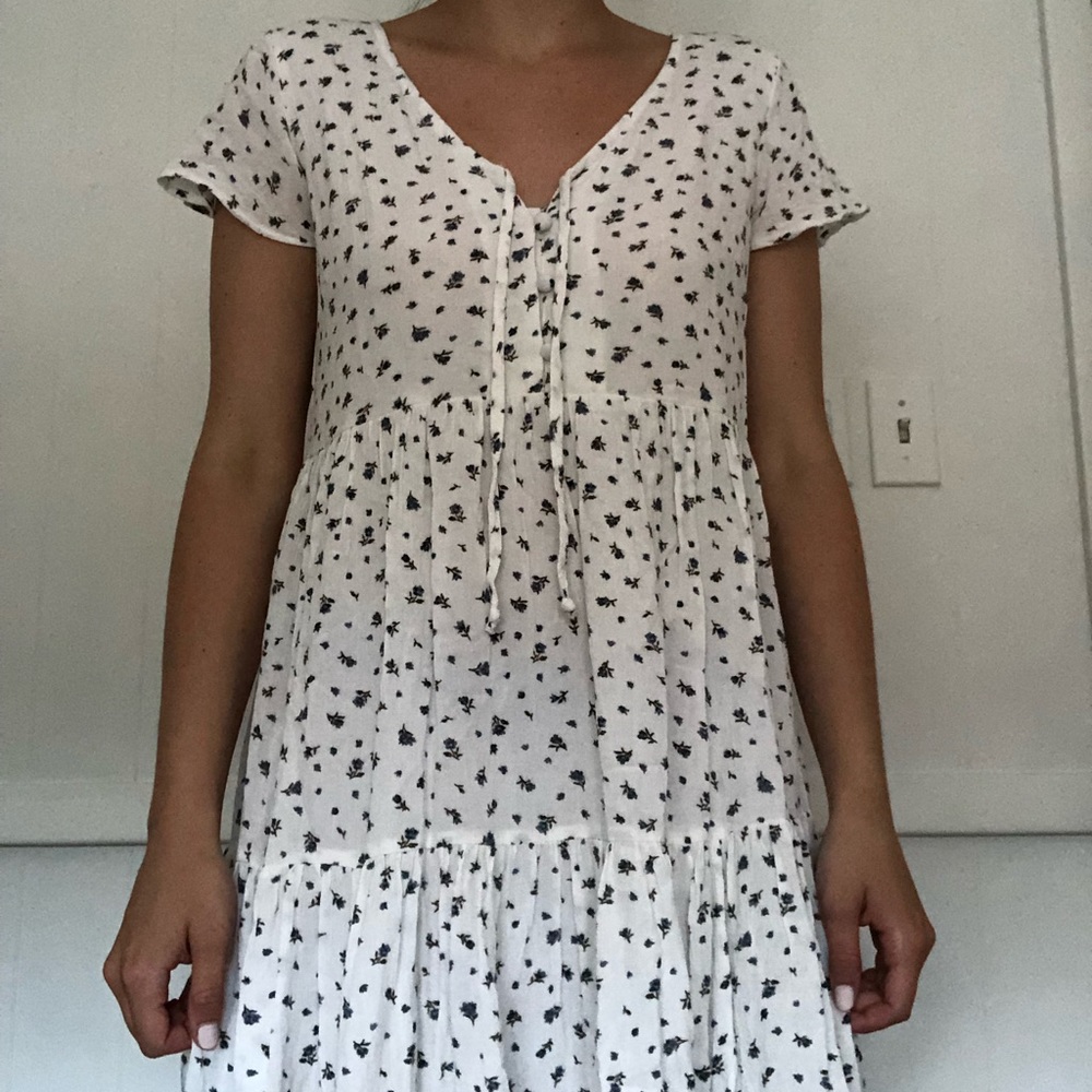 American Eagle Floral Sundress